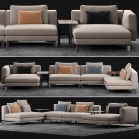 Flou tay modular sofa composition